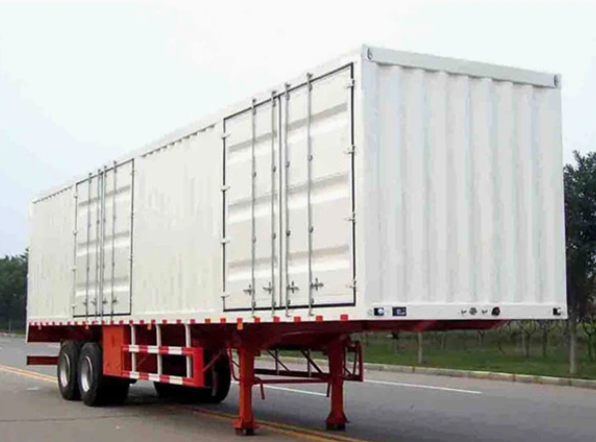 Closed Box Semi Trailer