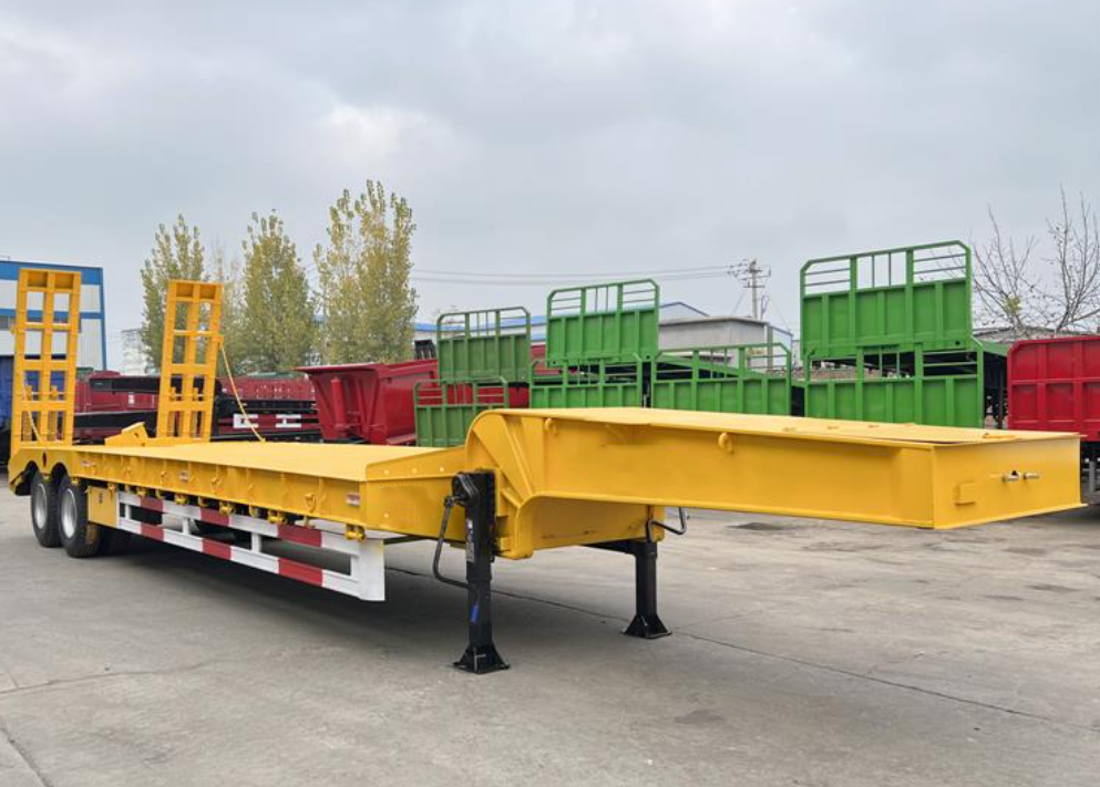 Low Bed Semi Trailer