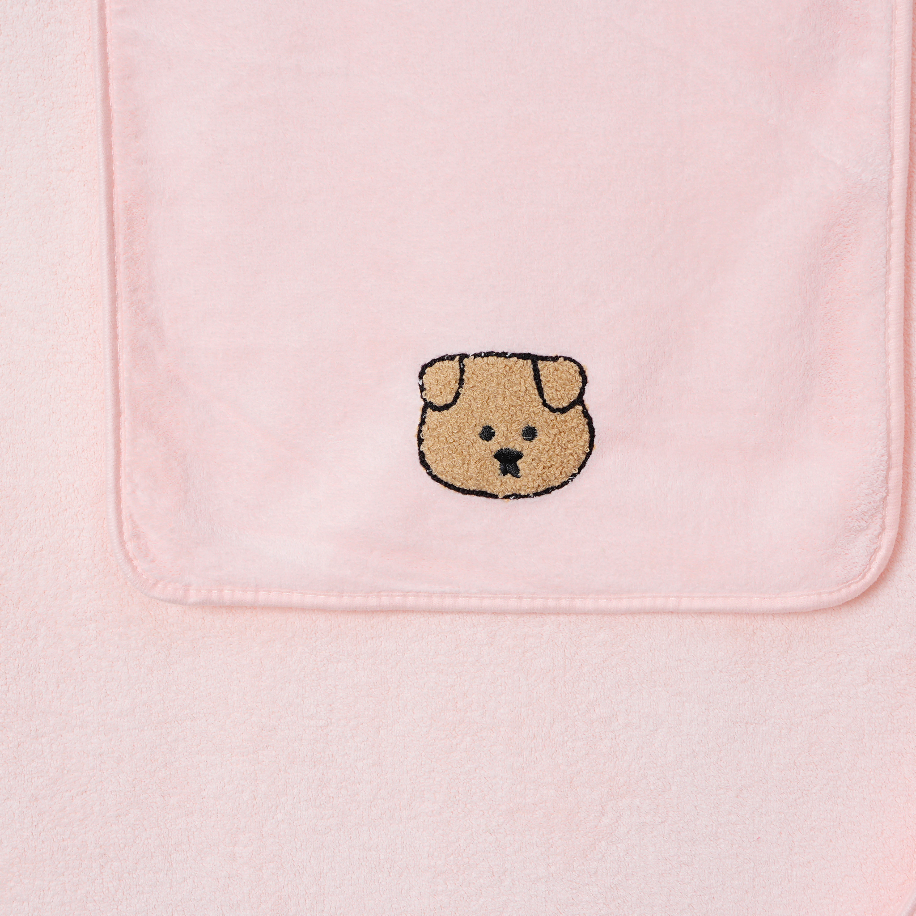 Coral Fleece Embroidery Towel