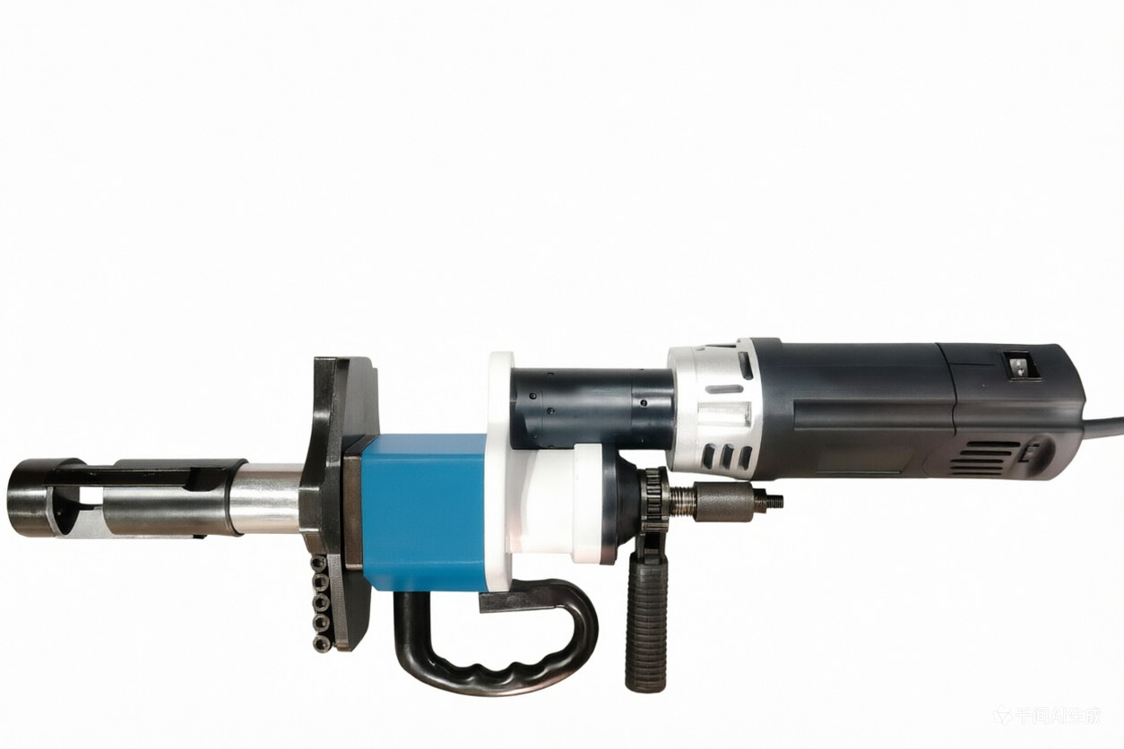 Y-pipe beveling machine