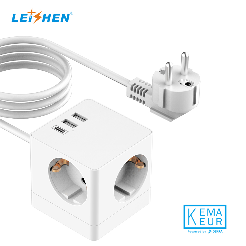 European standard Rubik's Cube shaped socket