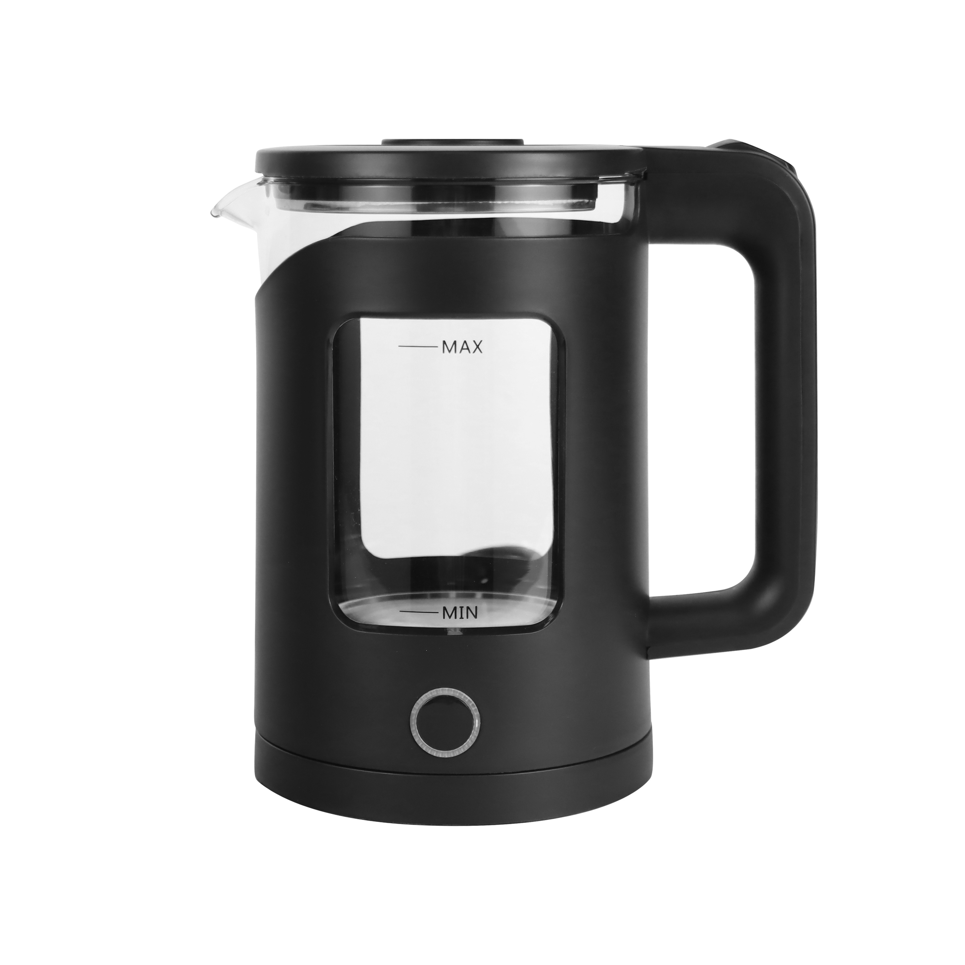 Double layer glass kettle