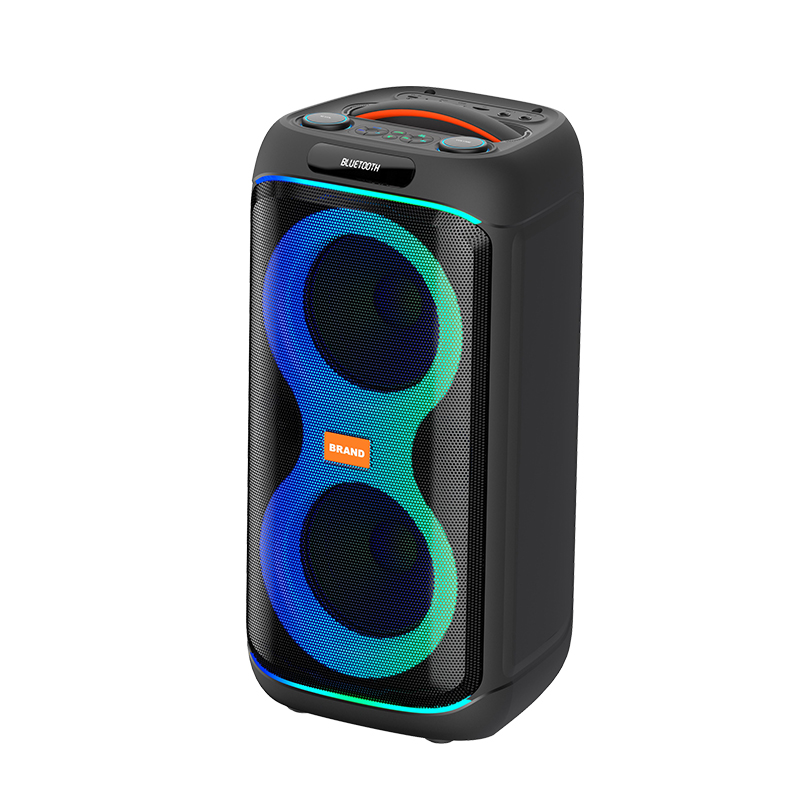 Portable colorful lights speaker