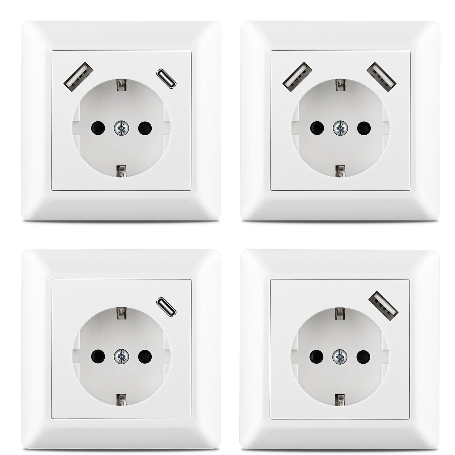 European standard wall socket