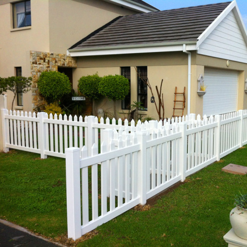 Pvc picket fence