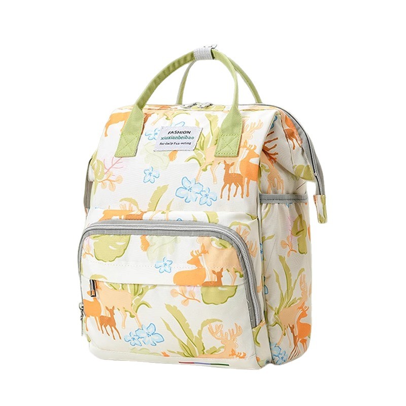 Multi-functional Large Capacity Diaper Bag for Mom, Travel & Going Out