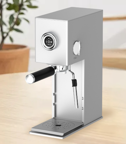 TC53AD Coffee Machine, Aluminum Alloy, Touch Controls, Hot Water/Steam