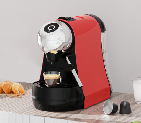 Capsule coffee machine, Nespresso, 3 cup sizes, multiple options, touchscreen, steam/hot water