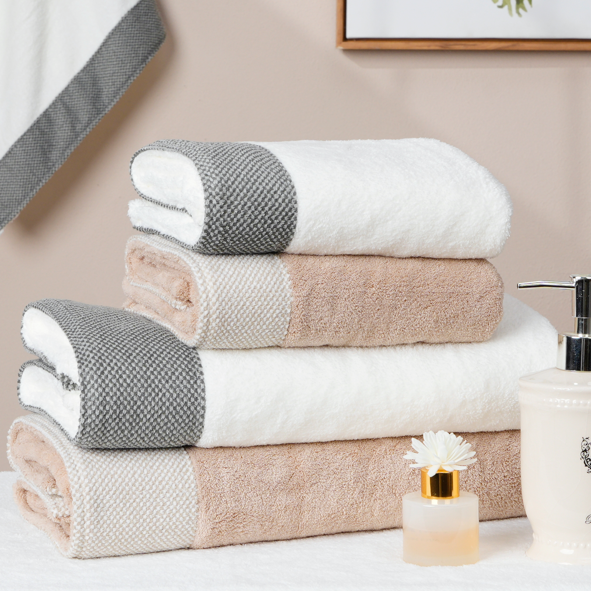 Coral Fleece Chenille Towel