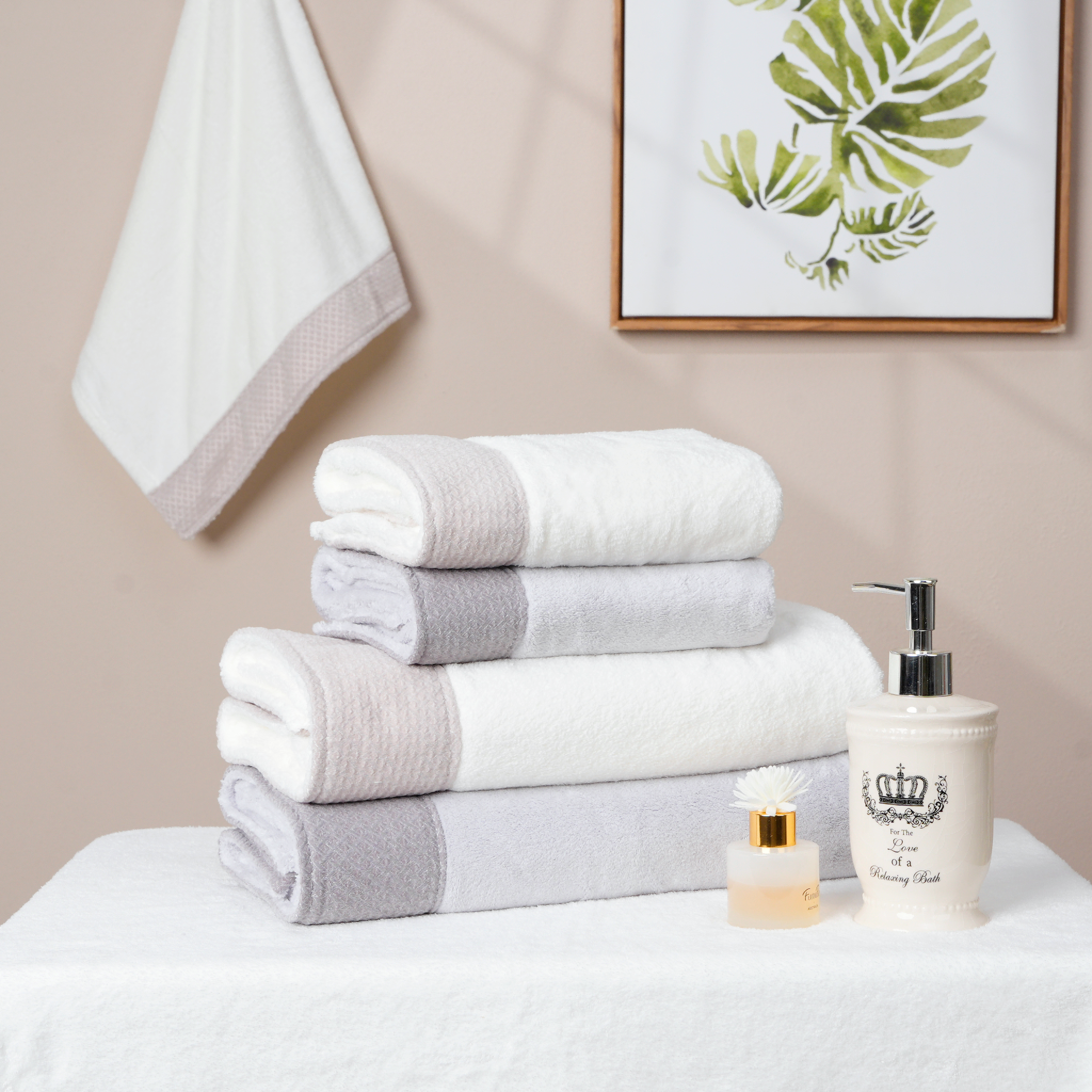 Coral Fleece Chenille Towel