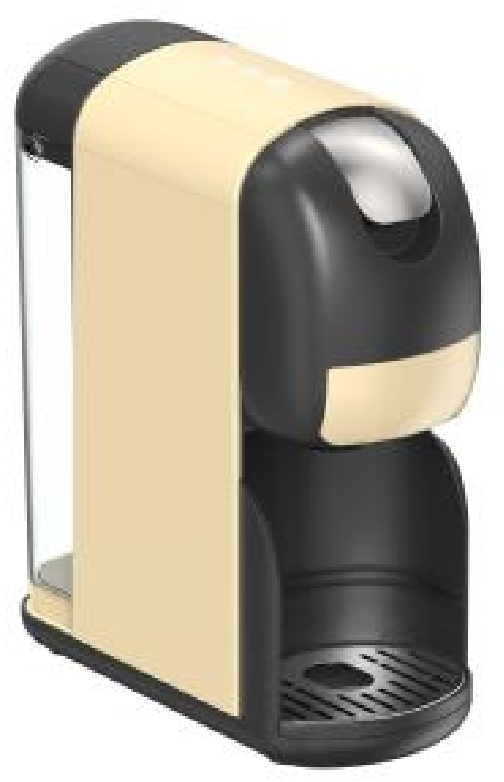 10-in-1 Capsule Coffee Machine, Touch Control, Interchangeable Modules, Adjustable Cup Size