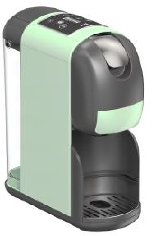 10-in-1 Capsule Coffee Maker, Touch Control, Interchangeable Modules, Adjustable Cup Size/Temp