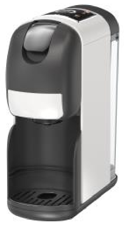 10-in-1 capsule coffee machine, touch control, adjustable cup size/temp, color display, over ice