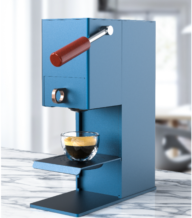 8-in-1 Aluminum Alloy Coffee Machine, Interchangeable Modules, Solid Copper Brewing Group