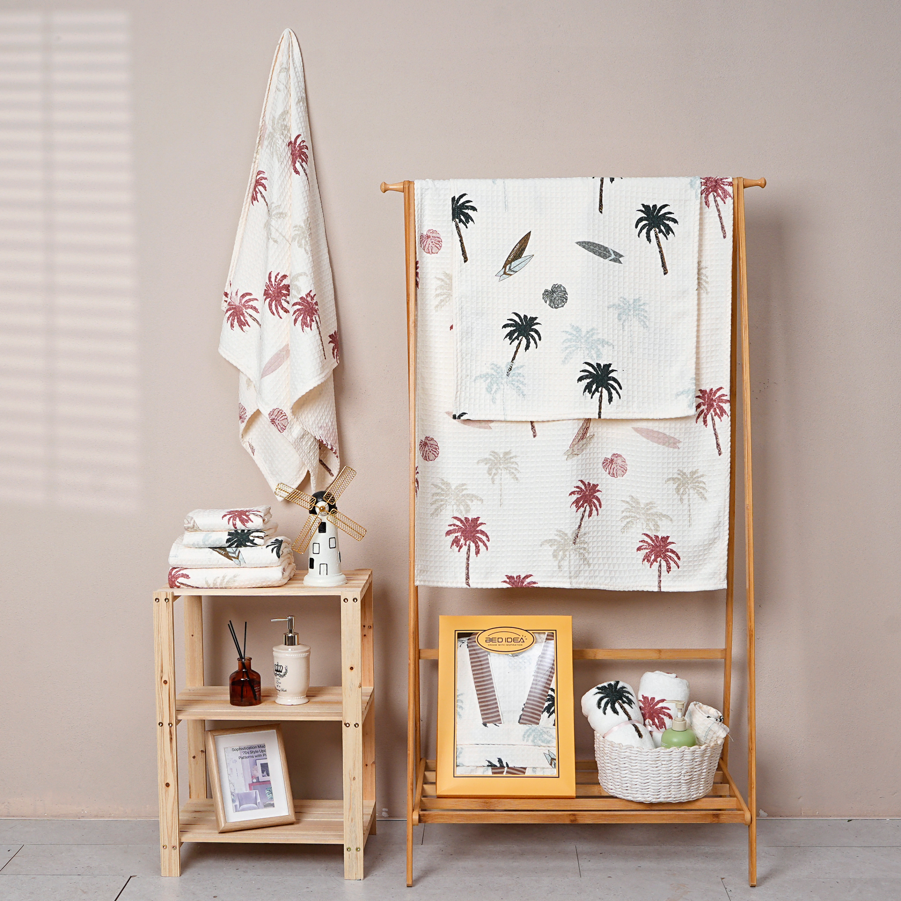 Coral Fleece Woven Tape Towel