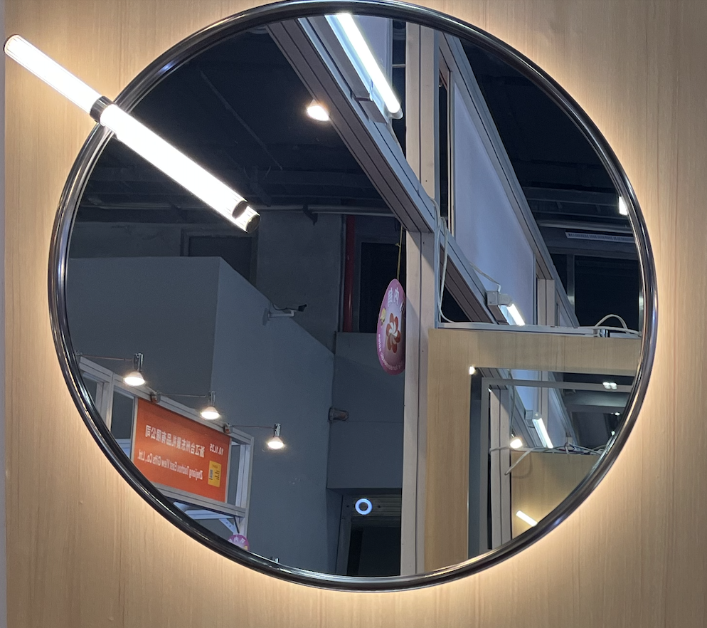 bathroom mirror