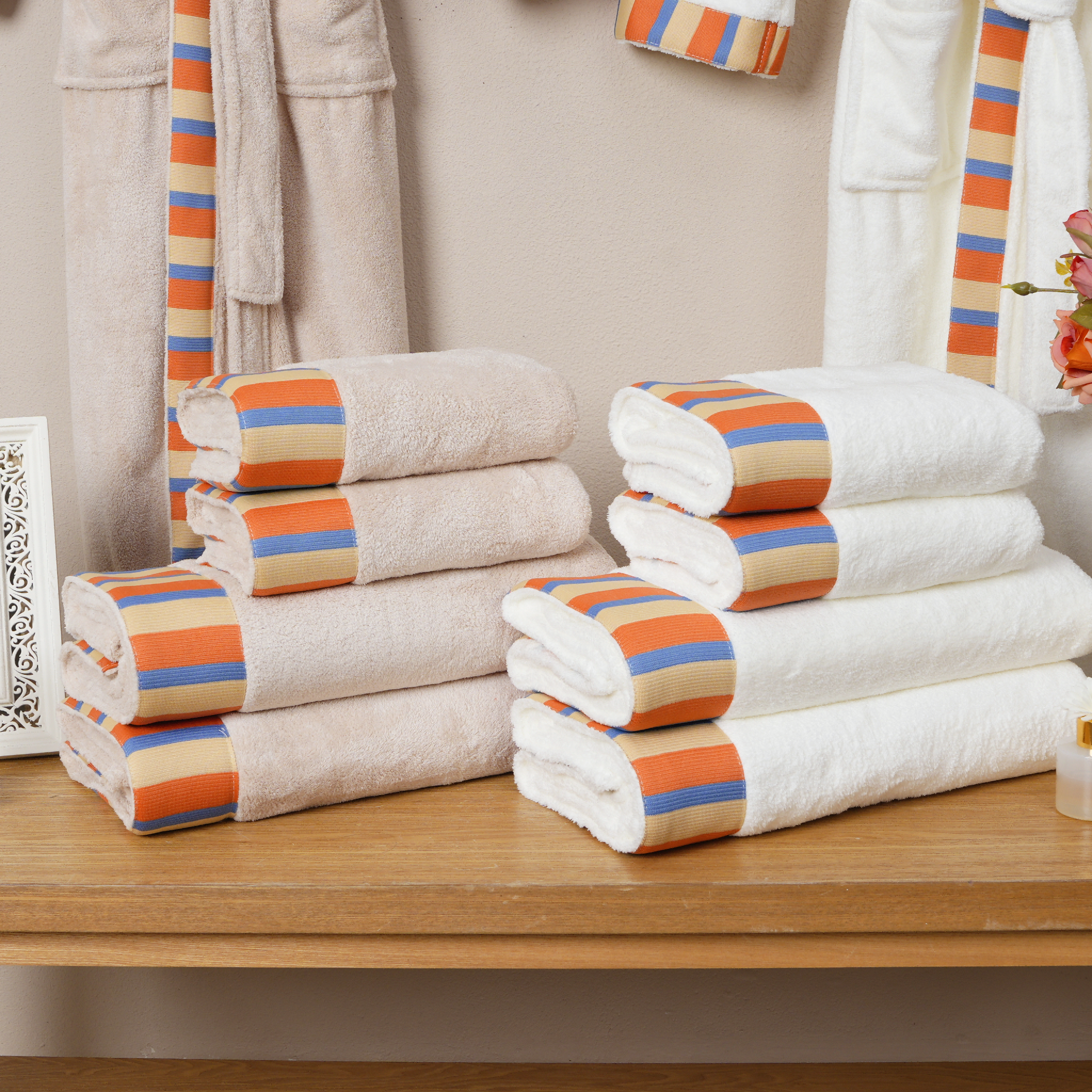 Coral Fleece Tape Towel