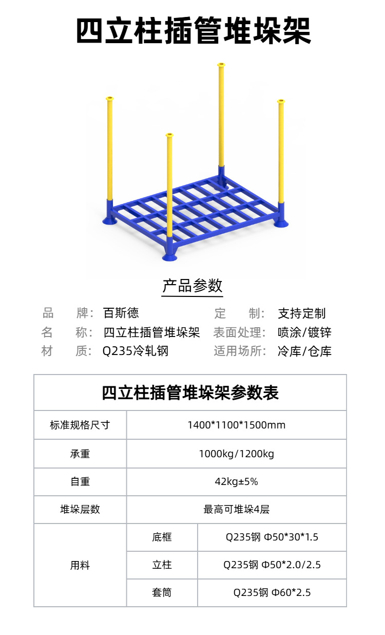 Detachable stacker