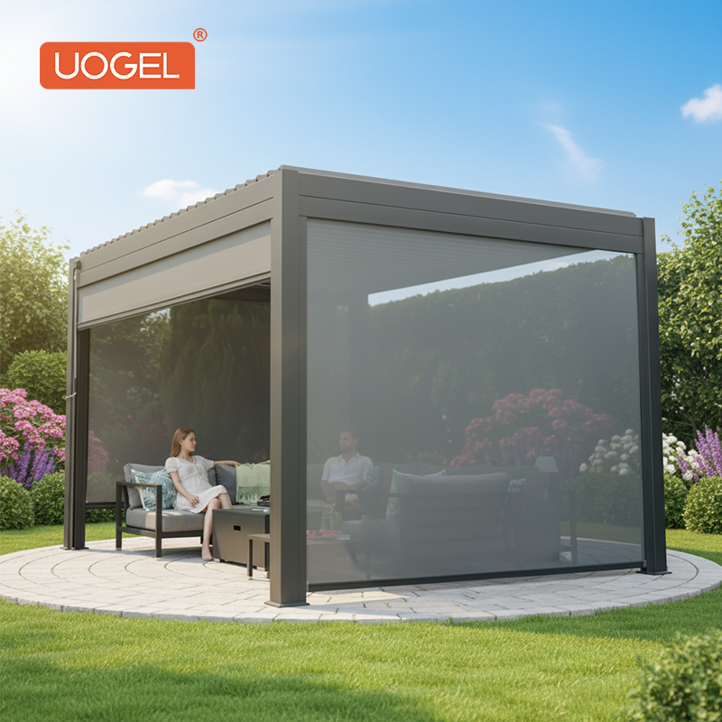 139th Canton Fair – UOGEL Outdoor Pergola Manufacturer Waterproof, Automatic Motorized Pergola