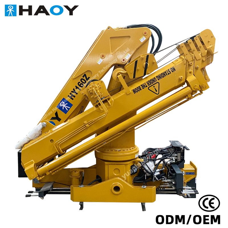 HAOY Knuckle Boom Truck mounted Crane