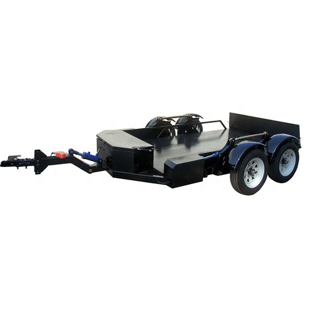 Multi functional hydraulic car trailer, trolley, and handling vehicle