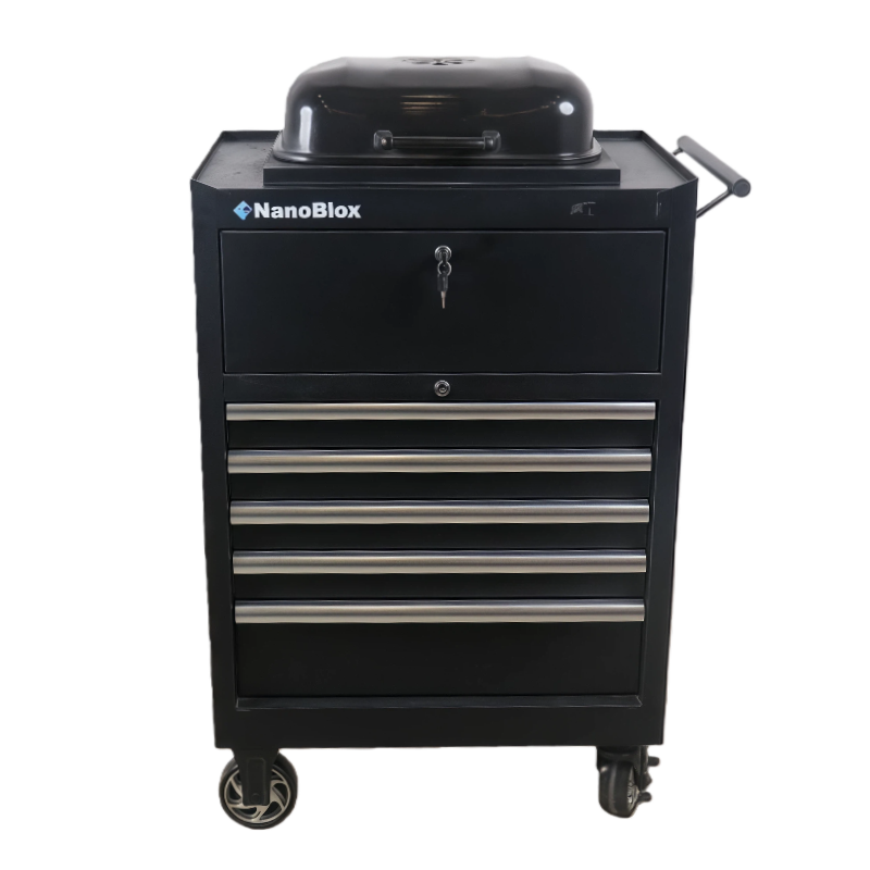 Nanoblox Durable Steel Tool Cabinets with Lockable Drawers and Shelves