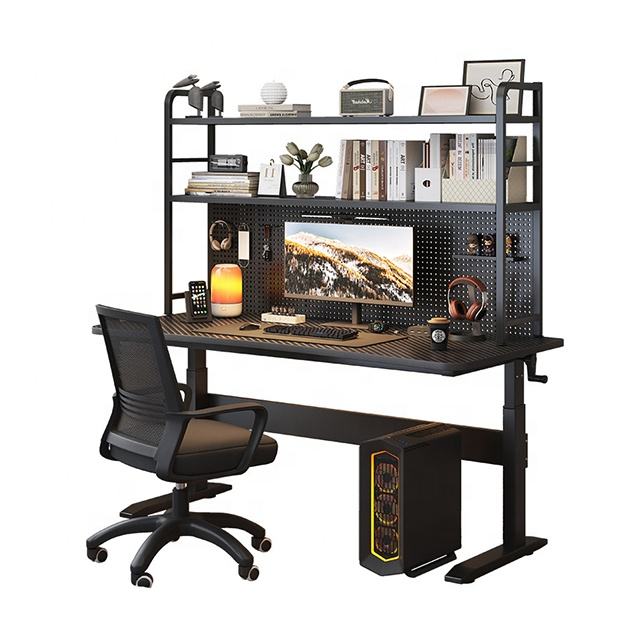 Nail board bookshelf desk height adjustment game table