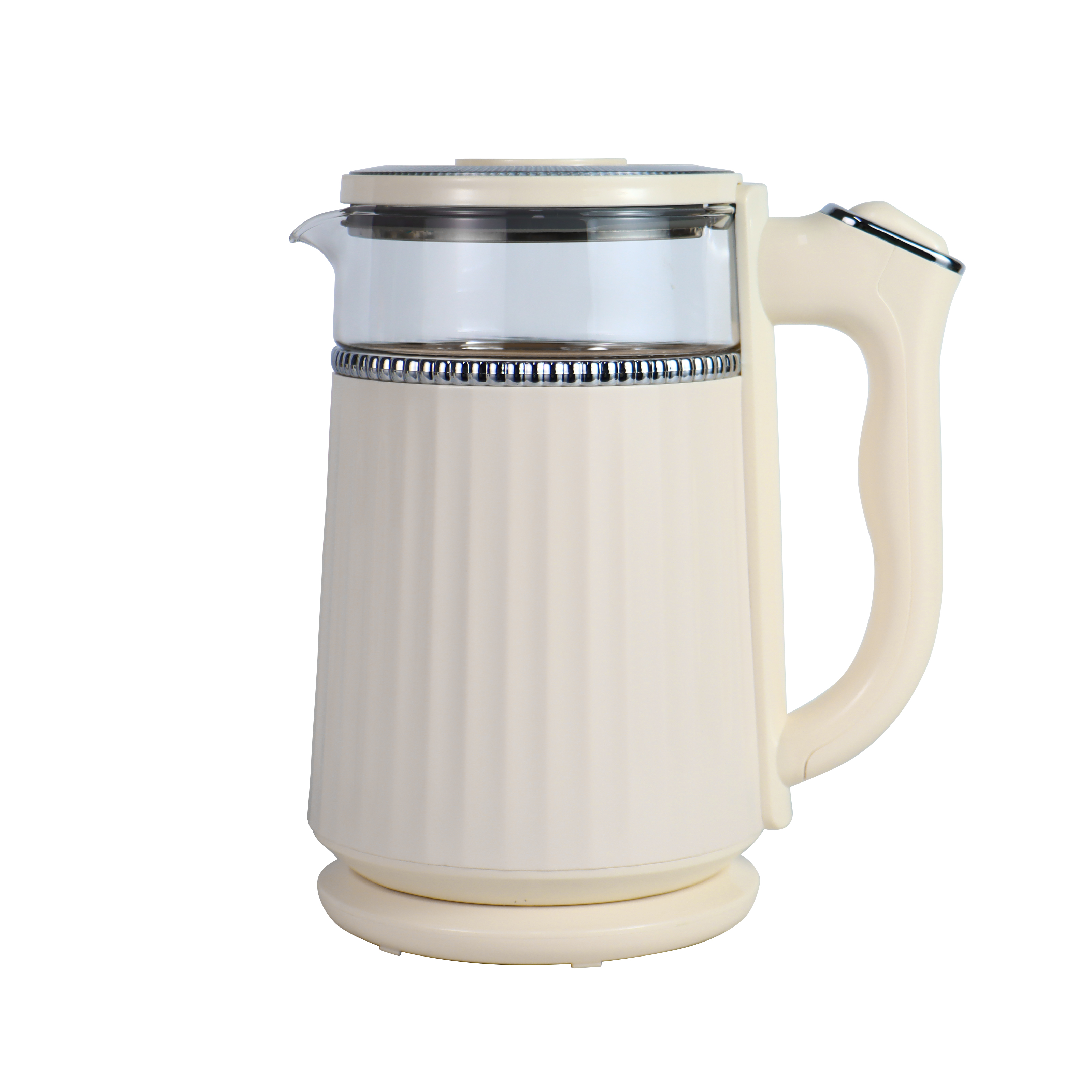Hot Selling 1.8L Electric Glass Kettle Wholesale OEM ODM Anti-Scald Safety Home Kitchen Appliance