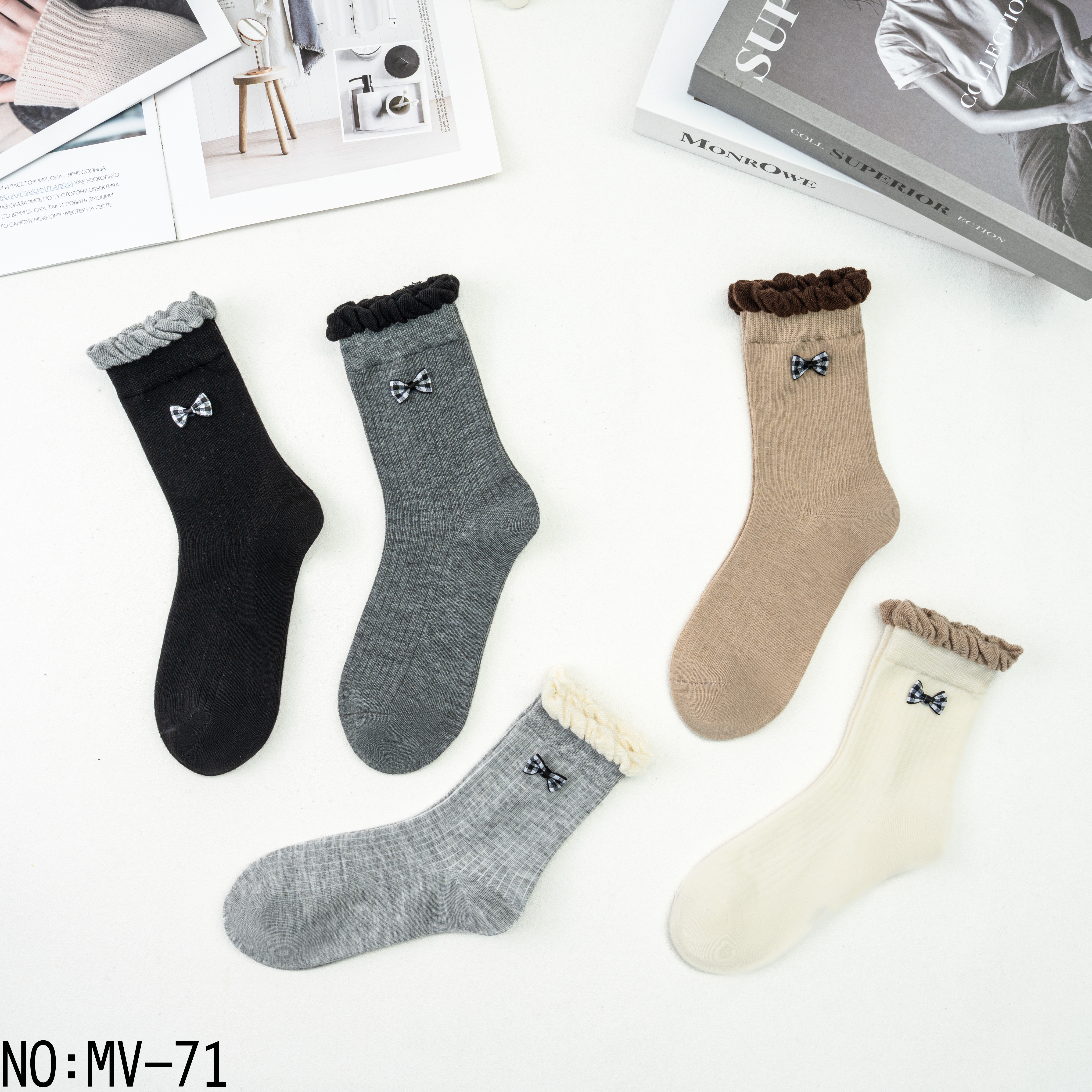 Wool and Accessories Mid-calf sock