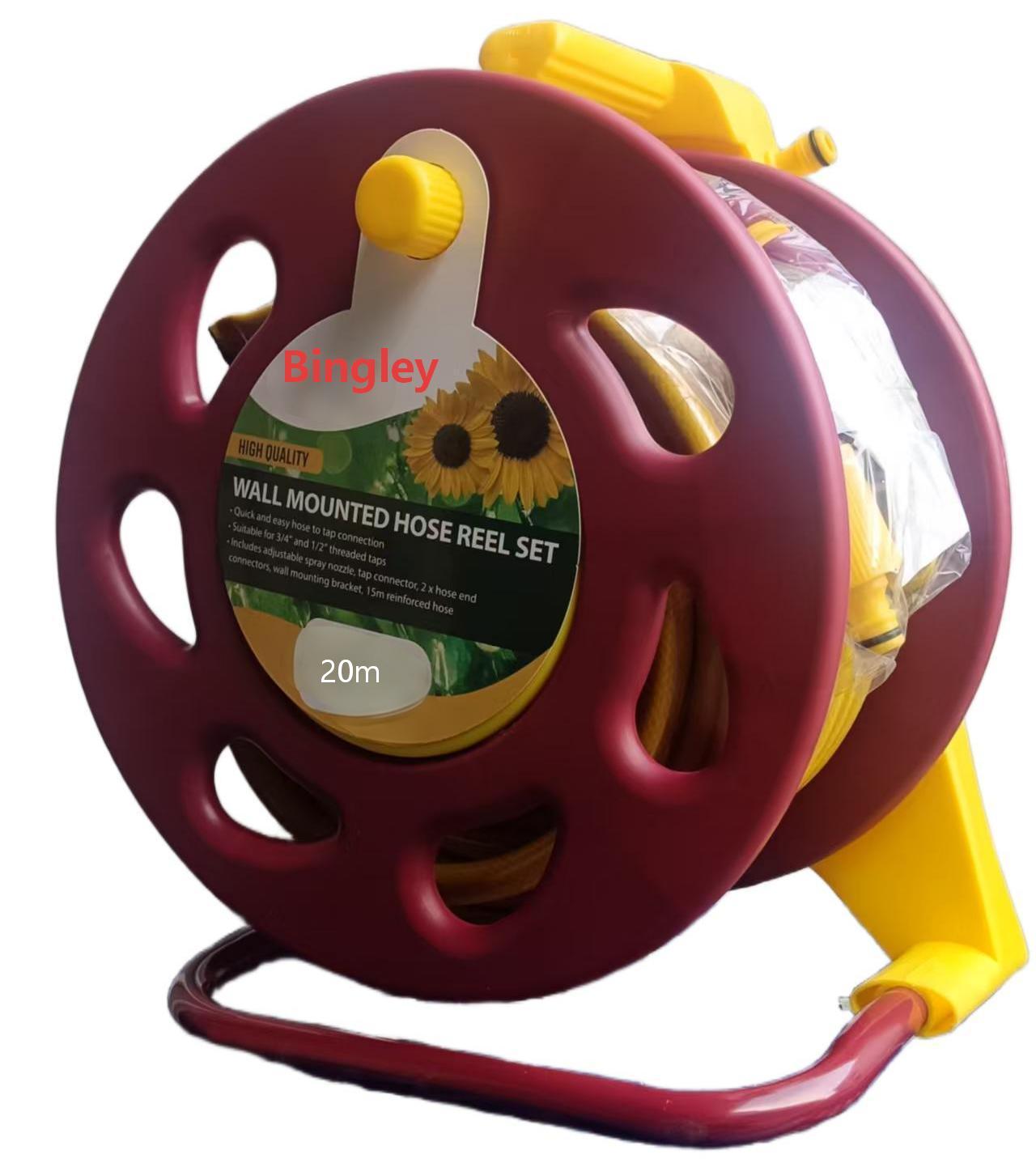 Premium Portable Garden Hose Reel Kit