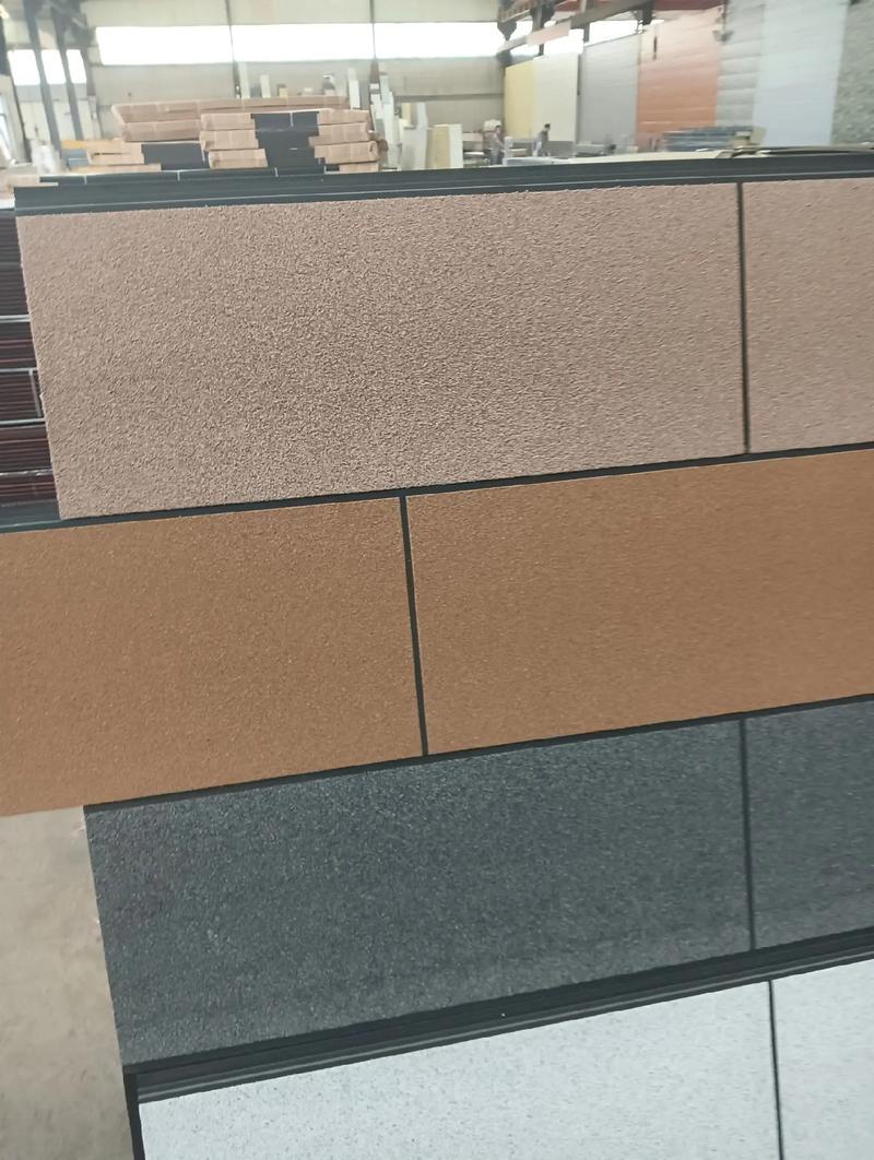Color sand sandwich panel