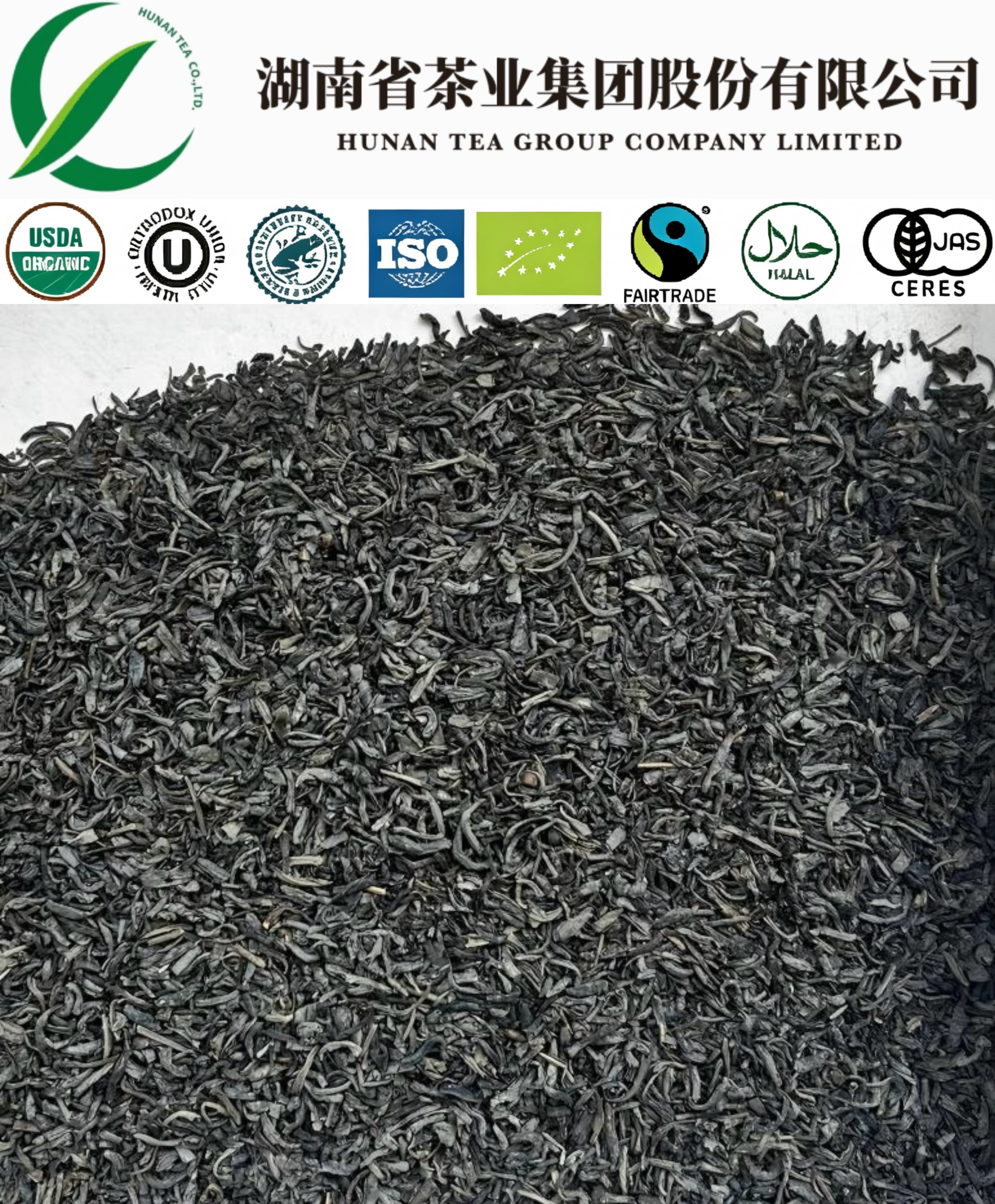 Organic EU standard Regular Chunmee tea 41022