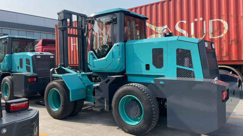 Shanqi·Zhongke Jufeng,4WD Rough Terrain Forklift,Engineering machinery