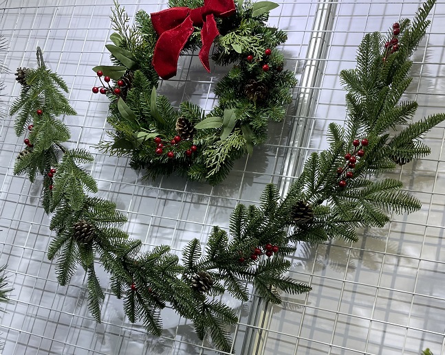 Christmas Garland+wreath
