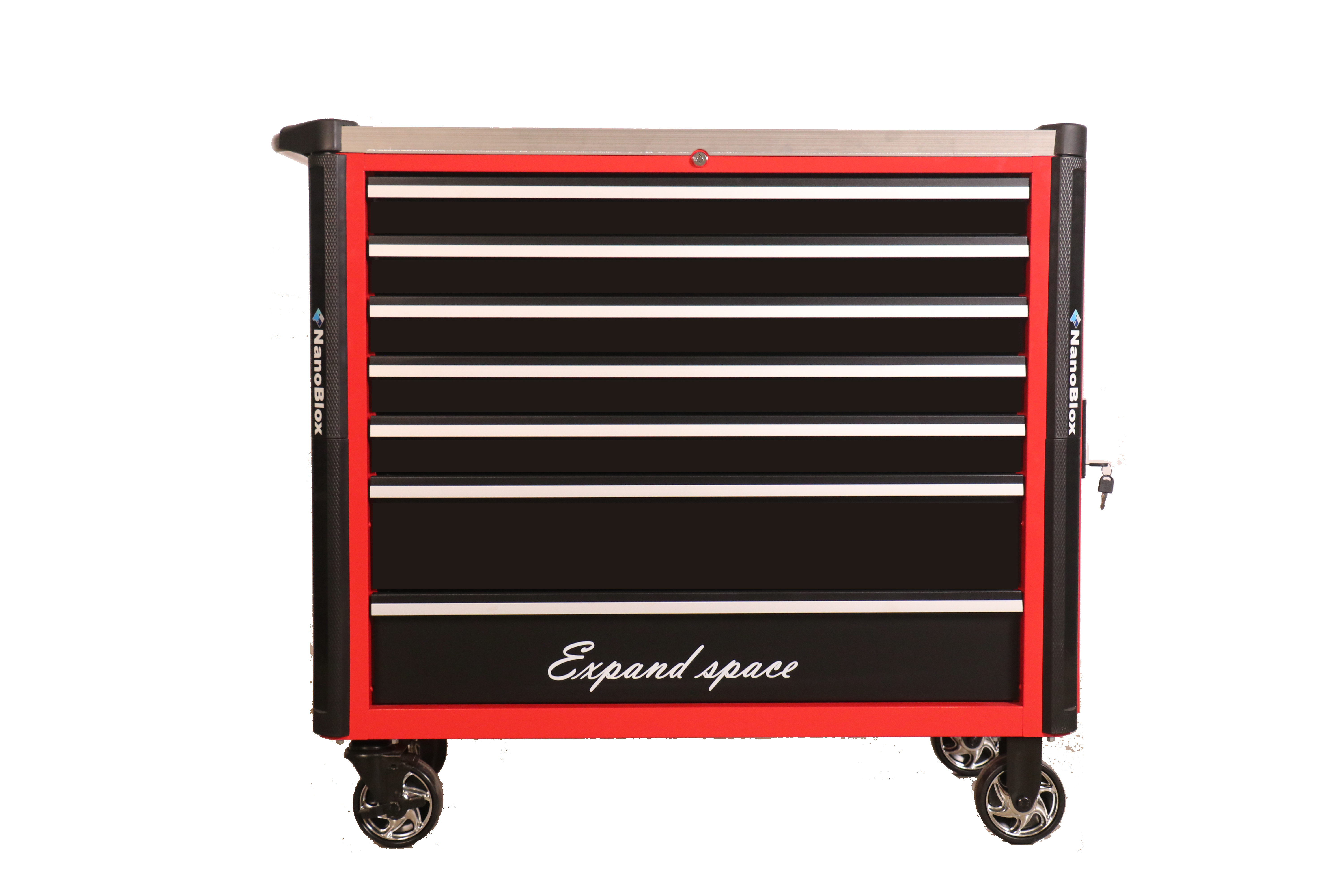 Garage work station Nanoblox Durable PRO Style 26 Drawers Tool Chest with Drawer Tool Cabinet