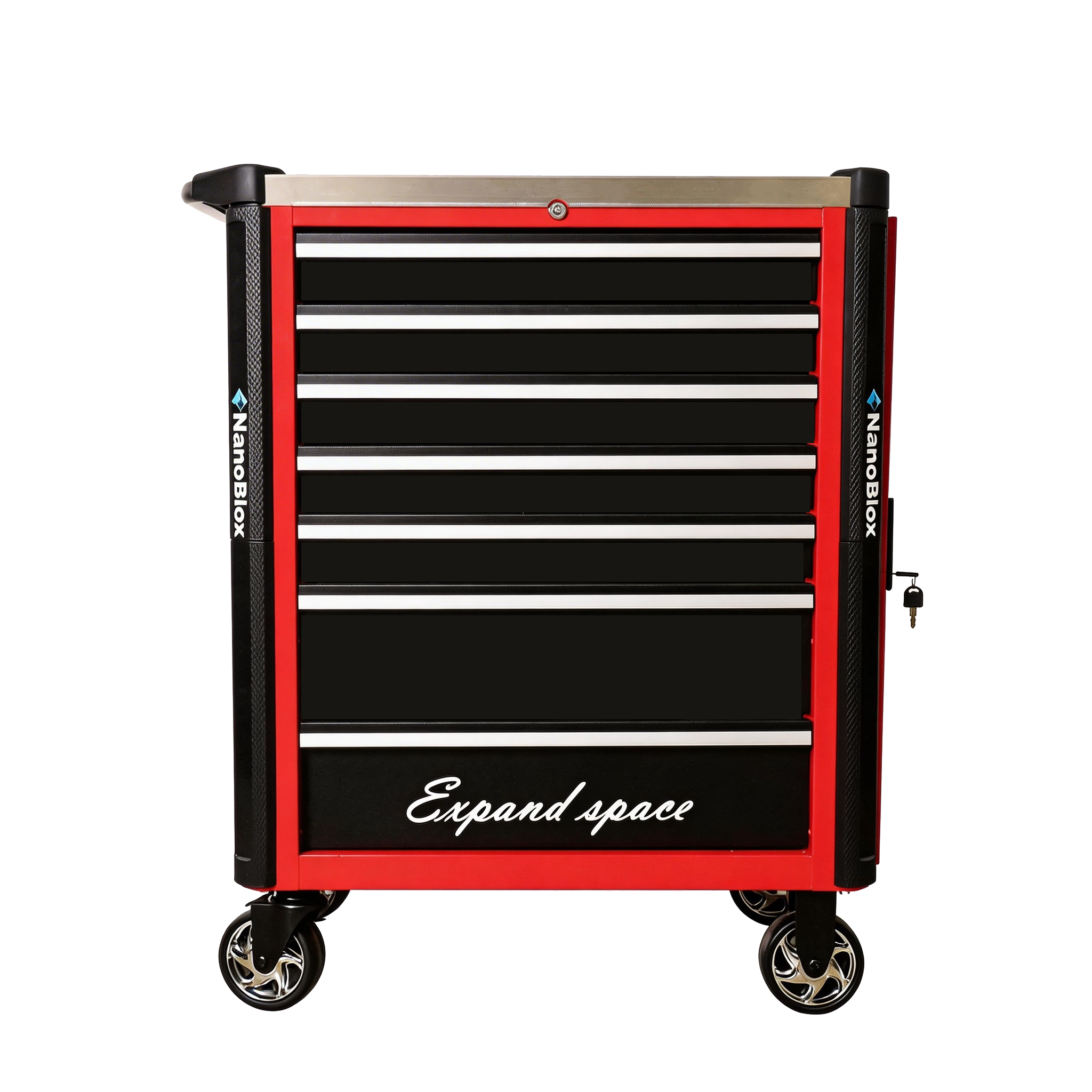 Garage work station Nanoblox Durable PRO Style 26 Drawers Tool Chest with Drawer Tool Cabinet