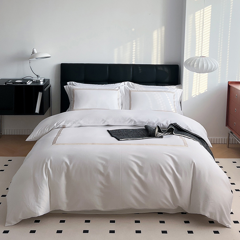 Hotel Embroidered Bedding Set