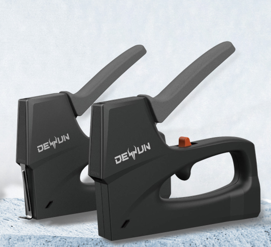 Manual Heavy Duty Staple Gun with Multi-function Design