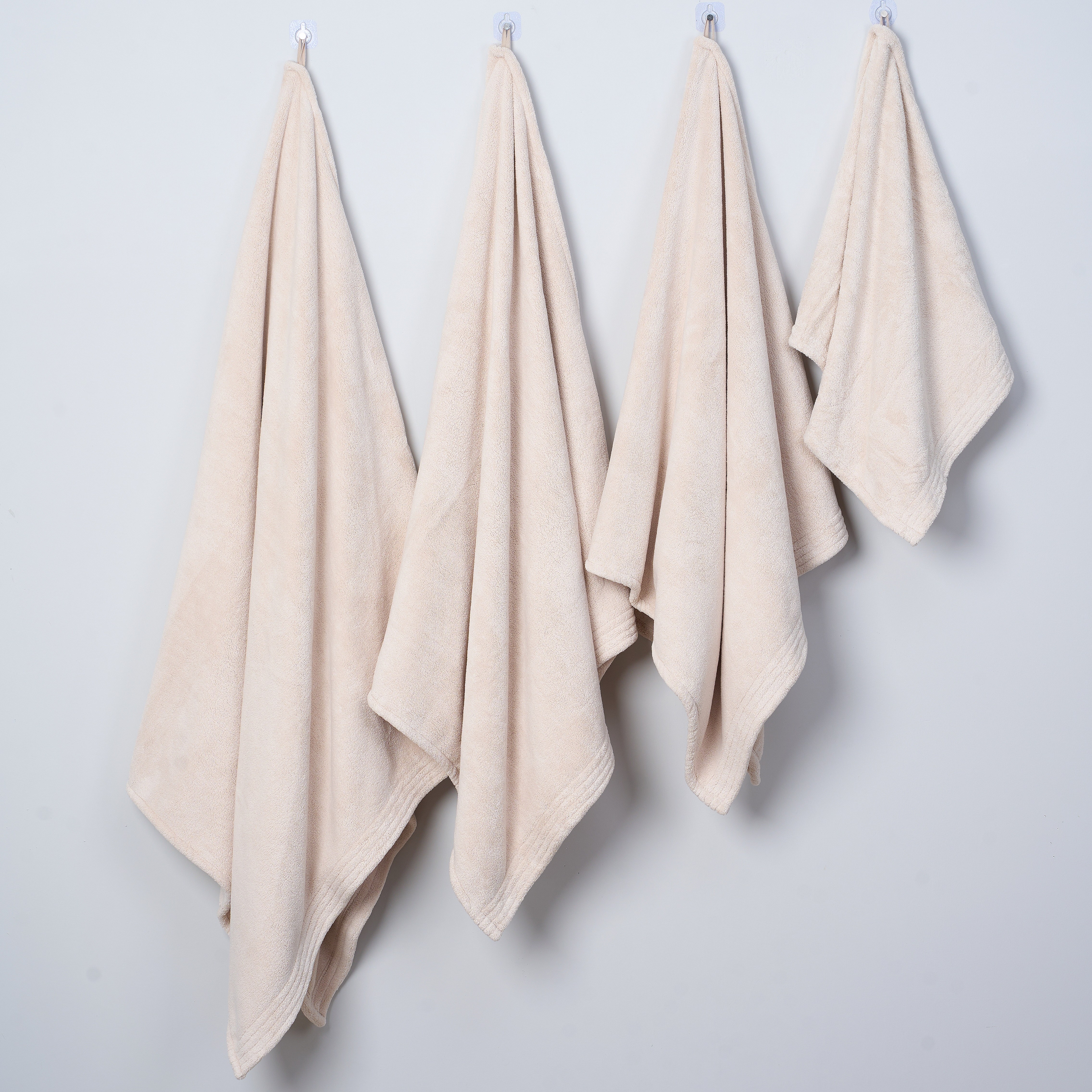 Coral Fleece Solid Towel