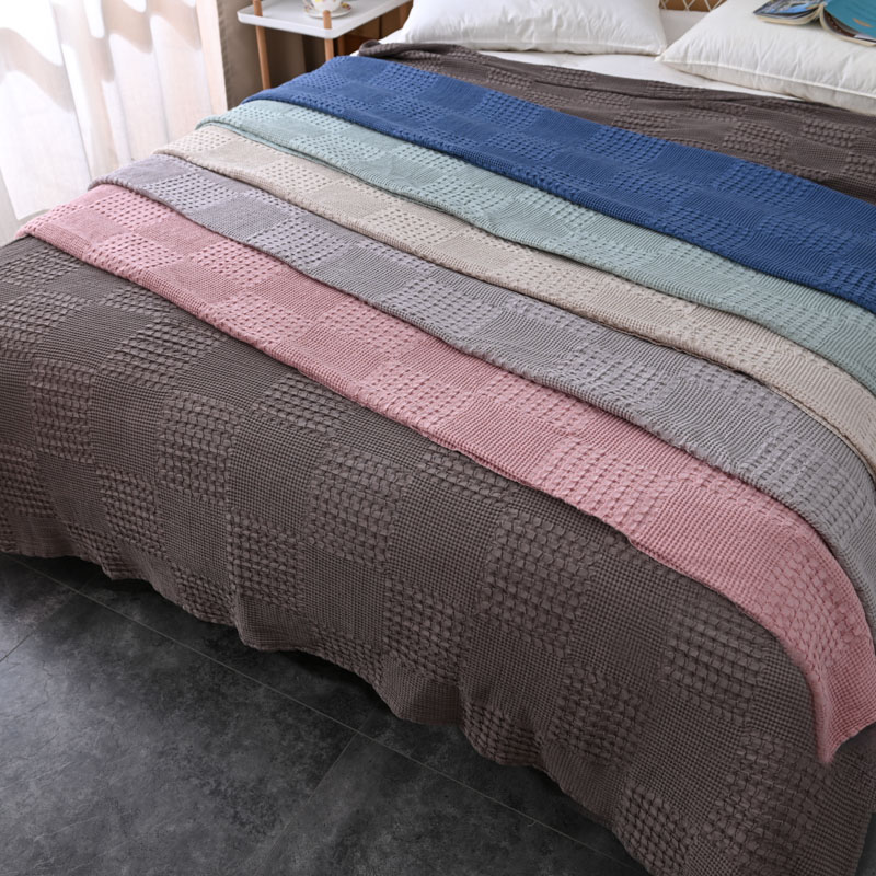 Cotton Waffle Soft Blanket