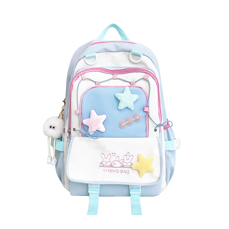Haslor student schoolbag simple star design custom-made available