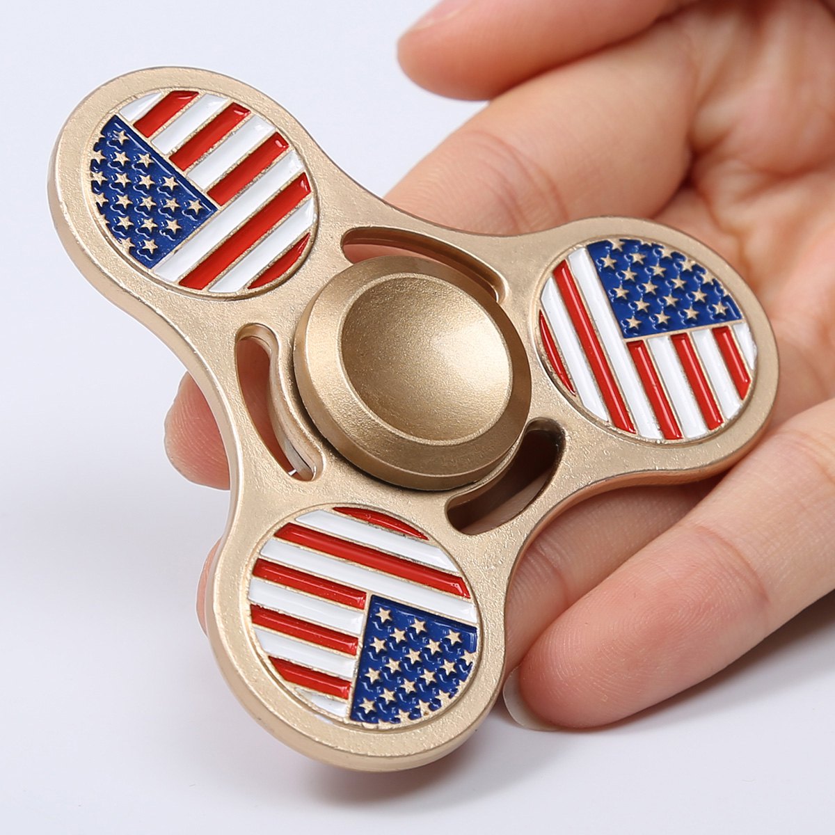Custom Soft Enamel Logo Stress-Relieving Hand Spinner Toy