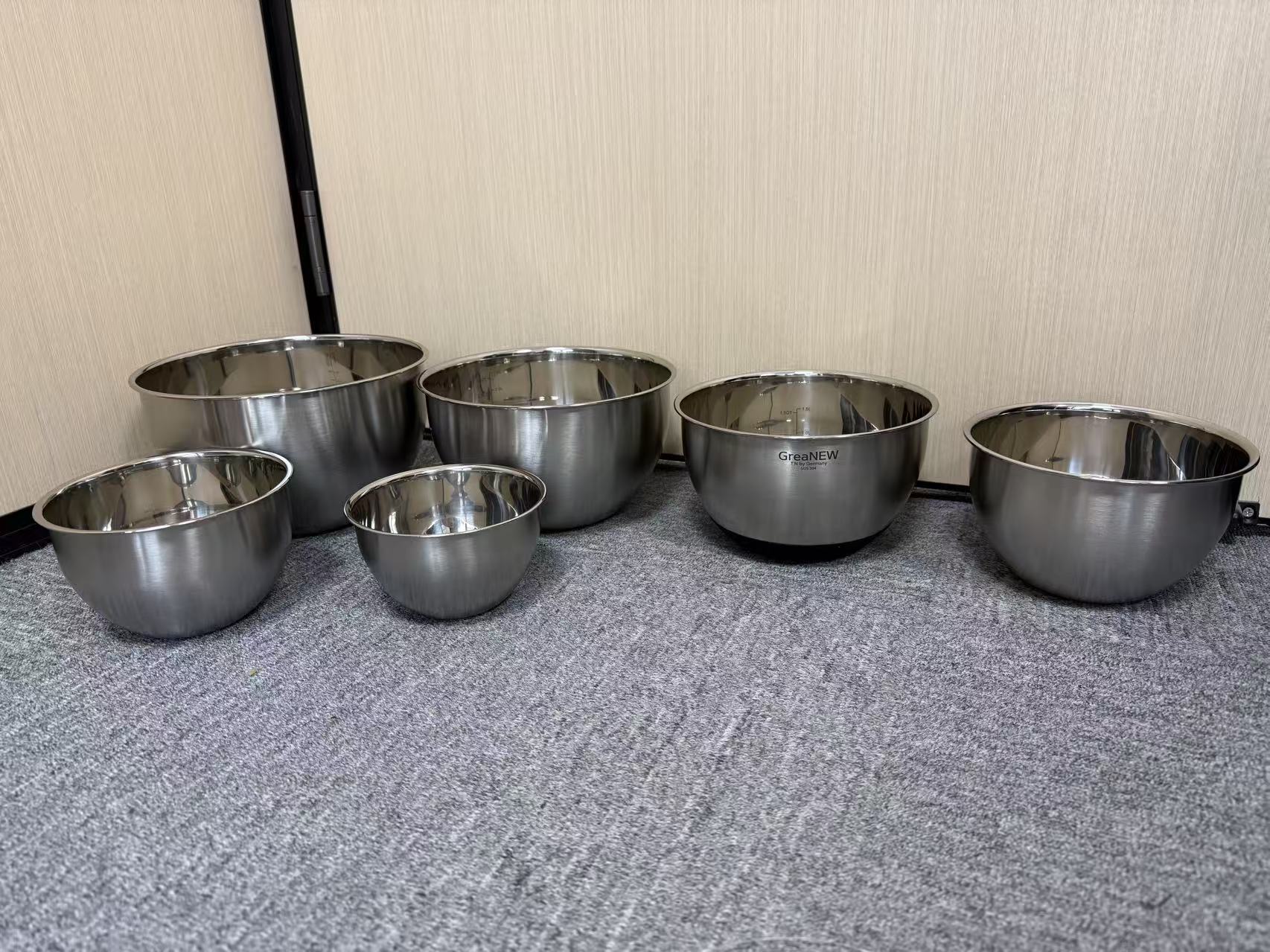 Stainless steel bowl, tray, stainless steel kitchenware, tableware and kitchen supplies