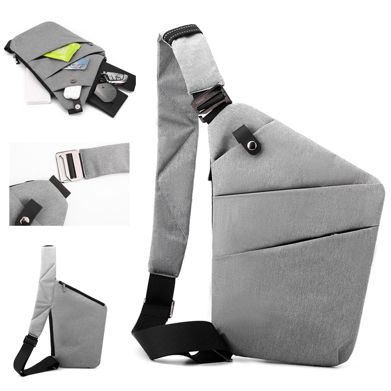 Haslor Sling Chest Bag Crossbody Shoulder Bag Daypack Small Bag for Travel Hiking Running Sports