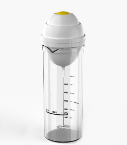 Milk frother, battery-powered, easy to use, handheld