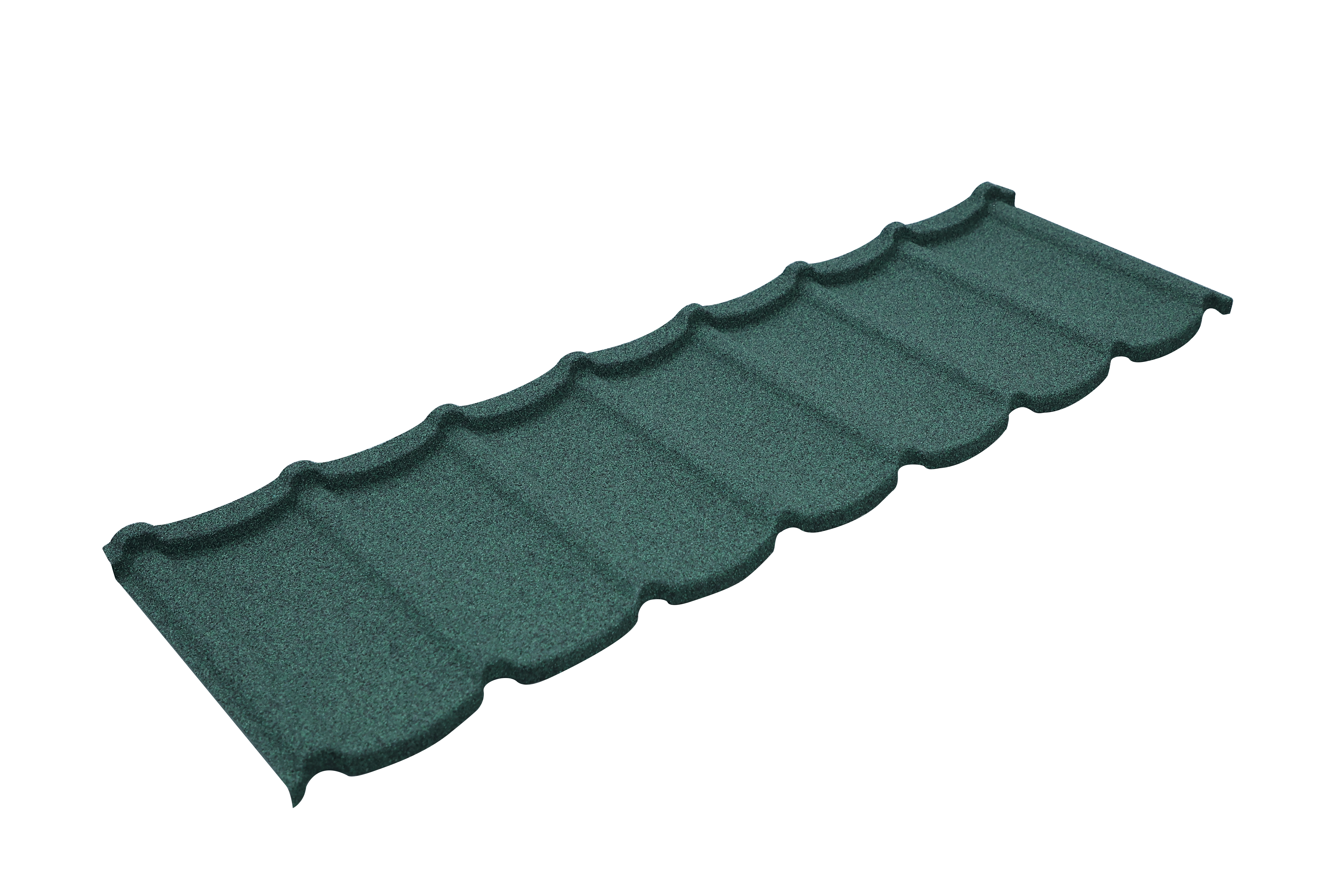 Bond stone coated metal roof tiles