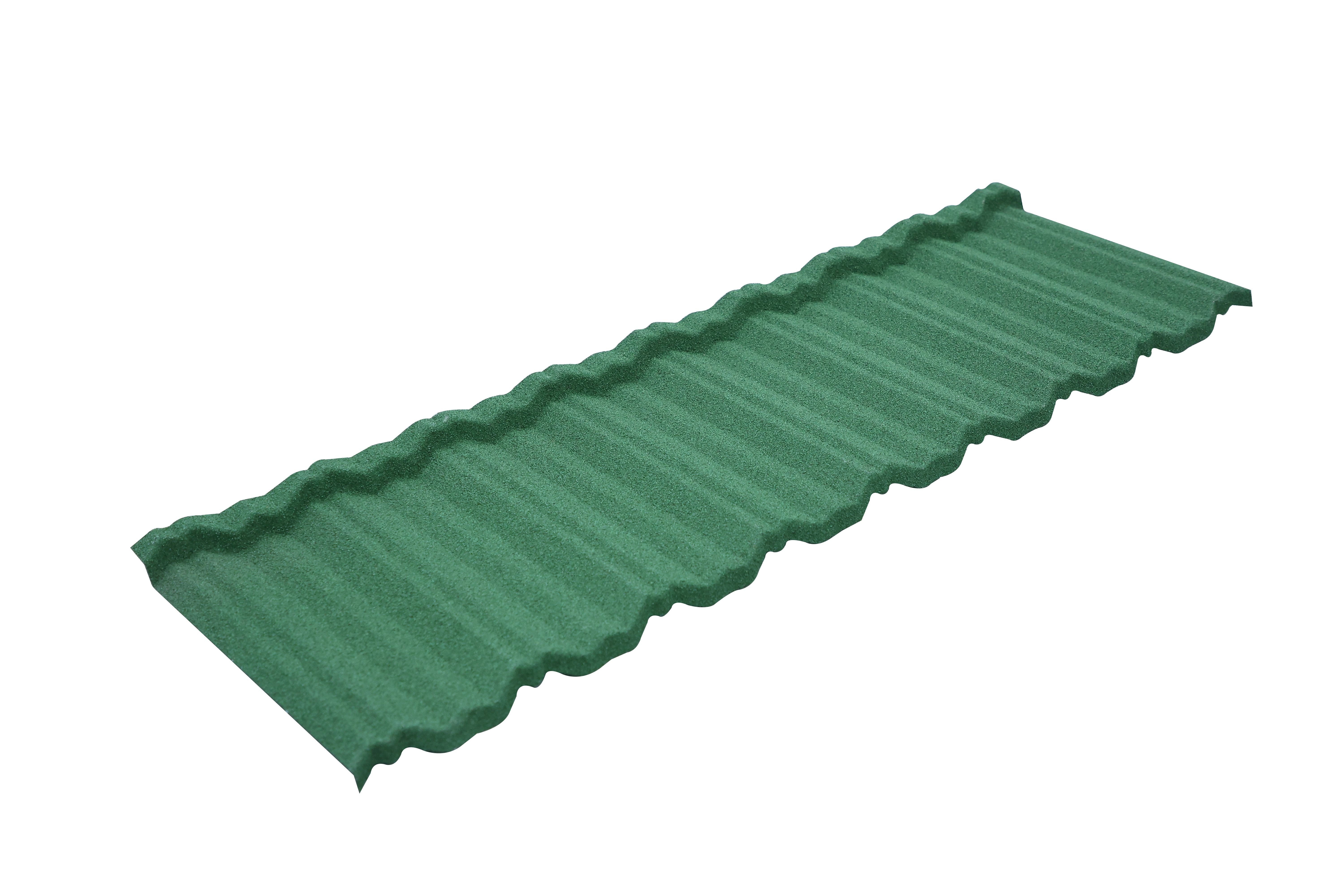 Bond stone coated metal roof tiles