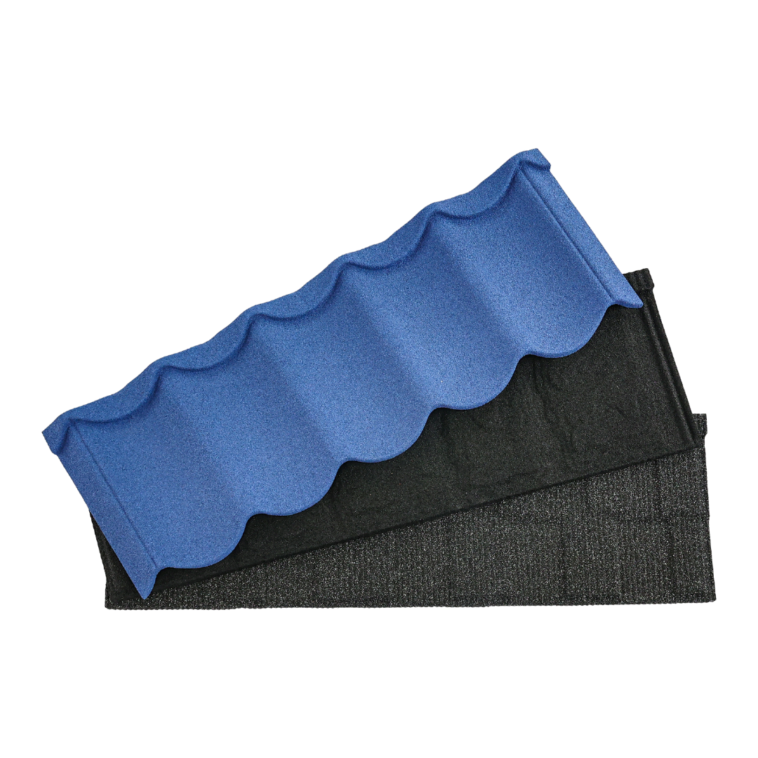 New Design Europe Hot Sale Luxury Stone Chips Coated Roof Tile for Villa House