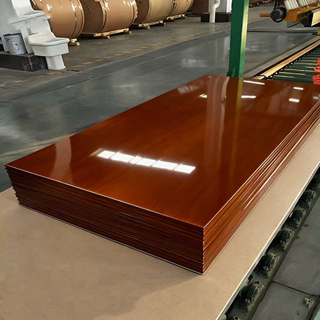 PE color coated aluminum coil
