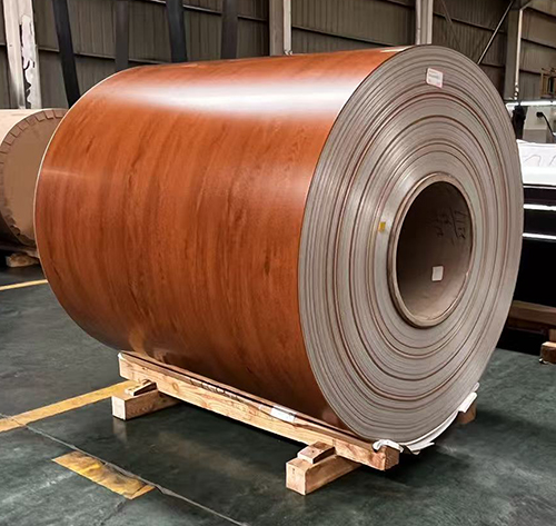PE color coated aluminum coil